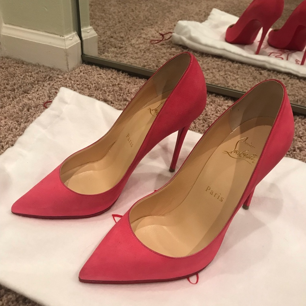 Authentic Christian Louboutin Follies Pink 36 / 6